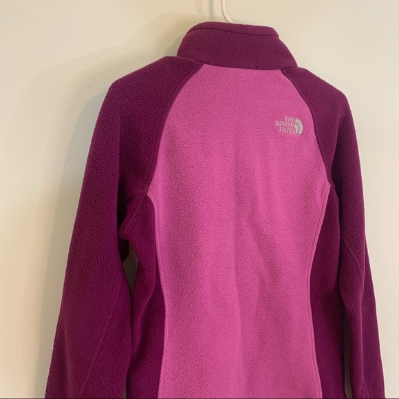 The North Face Khumbu Women’s Fleece Jacket Full Zip Purple size Small - Picture 8 of 12